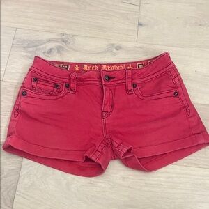 Rock Revival Red Women's Jean Shorts